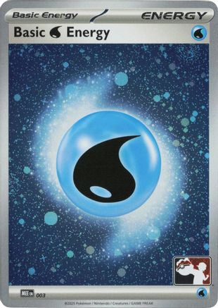 Basic Water Energy (Cosmos Holo) 003 - Holofoil Prize Pack Series Cards - Common