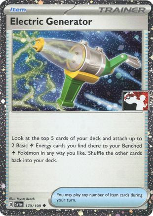 Electric Generator (Cosmos Holo) 170/198 - Holofoil Prize Pack Series Cards - Uncommon
