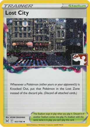 Lost City (Cosmos Holo) 161/196 - Holofoil Prize Pack Series Cards - Uncommon