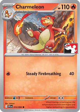 Charmeleon 012/094 Prize Pack Series Cards - Common