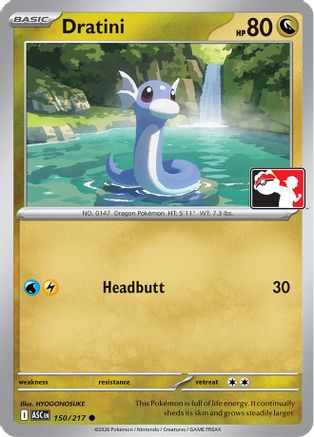 Dratini 150/217 Prize Pack Series Cards - Common