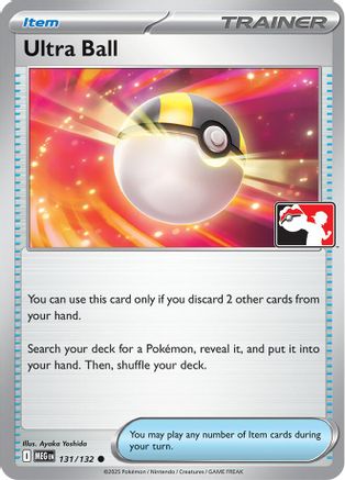 Ultra Ball 131/132 Prize Pack Series Cards - Common