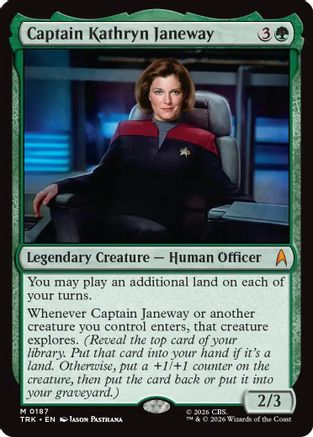 Captain Kathryn Janeway (TRK-187) - Star Trek