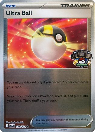 Ultra Ball (North America International Championship) 131/132 - Reverse Holofoil League & Championship Cards - Common
