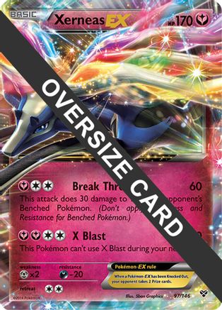 Xerneas EX 097 - Holofoil Jumbo Cards - Ultra Rare