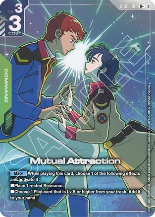 Mutual Attraction (R+) (GD05-106) - Freedom Ascension Holofoil