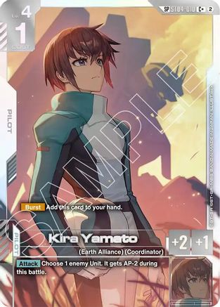Kira Yamato (C+) (SP) (ST04-010) - Freedom Ascension Holofoil