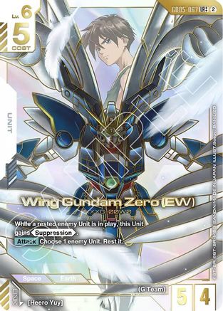Wing Gundam Zero (EW) (LR++) (GD05-067) - Freedom Ascension Holofoil