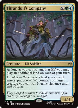 Thranduil's Company (HOB-168) - The Hobbit Foil