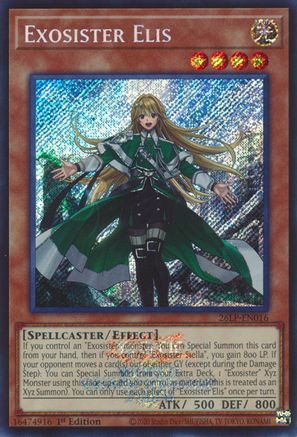 Exosister Elis (Emblazoned Secret Rare) (26LP-EN016) - Limited Pack World Championship 2026 1st Edition