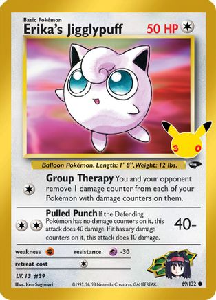 Erika's Jigglypuff 069 - Holofoil ME 30th Celebration Classic Collection - Classic Collection