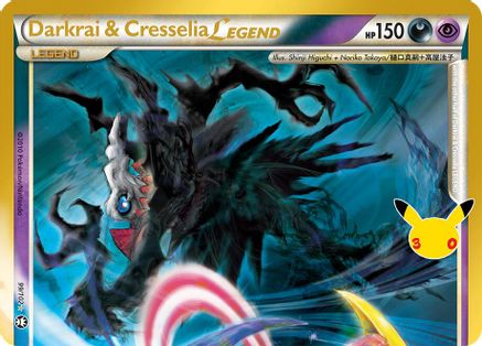 Darkrai & Cresselia Legend (Top) 099 - Holofoil ME 30th Celebration Classic Collection - Classic Collection