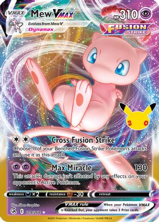Mew VMAX 114 - Holofoil ME 30th Celebration Classic Collection - Classic Collection