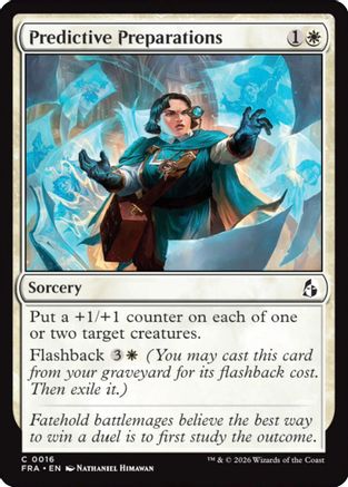 Predictive Preparations (FRA-016) - Reality Fracture