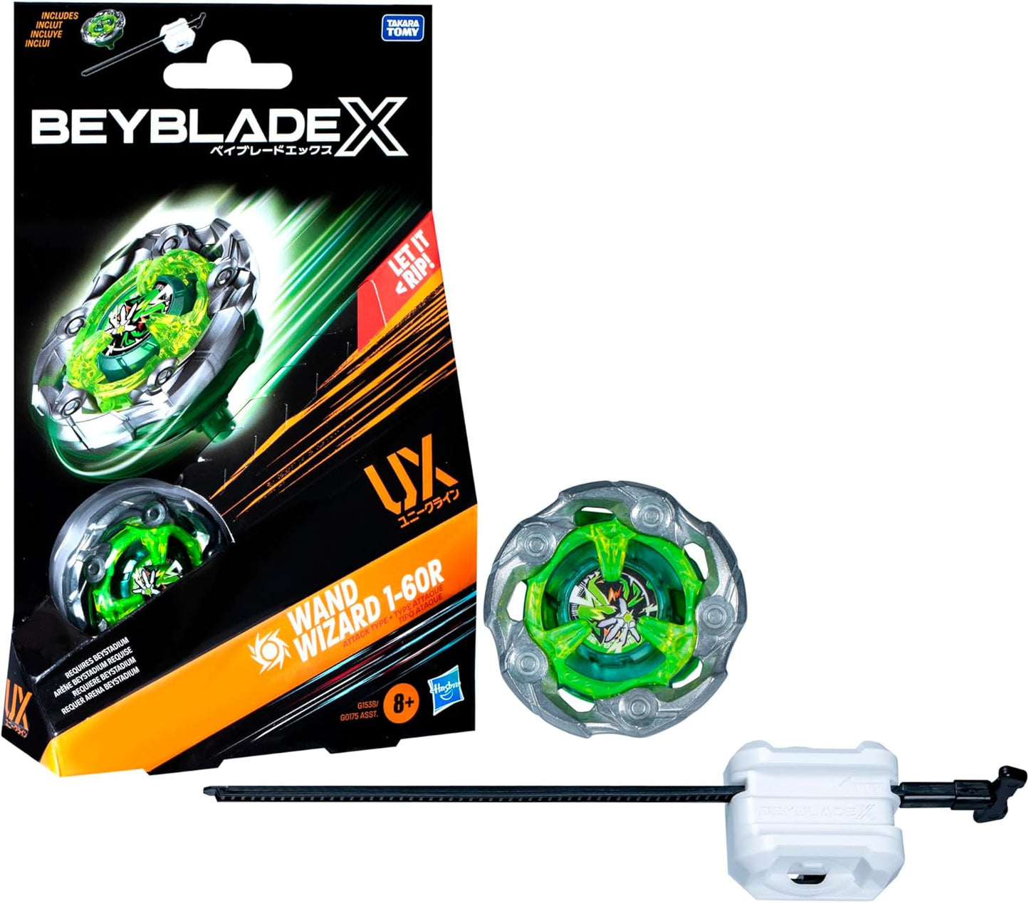 Beyblade X: Starter Pack - Wand Wizard 1-60R
