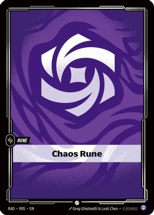 Chaos Rune (R05) - Radiance