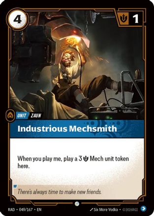 Industrious Mechsmith (049/167) - Radiance Foil