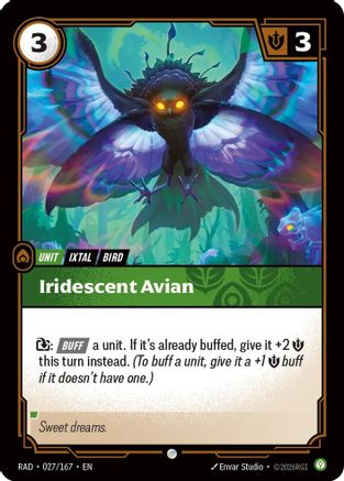 Iridescent Avian (027/167) - Radiance