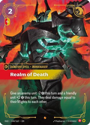 Realm of Death (144/167) - Radiance Foil