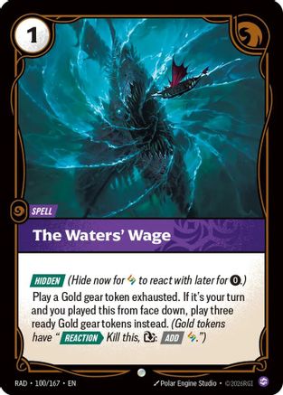 The Waters' Wage (100/167) - Radiance