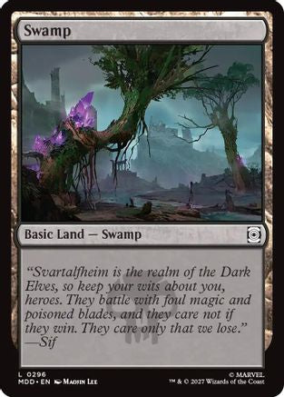 Swamp (0296) (MDD-296) - Marvel: Darkhold Destiny Foil