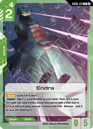 Endra (GD06-123) - Stardust Trails