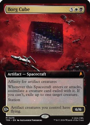 Borg Cube (Extended Art) (TRK-475) - Star Trek