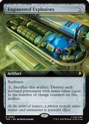 Engineered Explosives (Extended Art) (TRK-480) - Star Trek