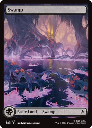 Swamp (0309) (TRK-309) - Star Trek Foil