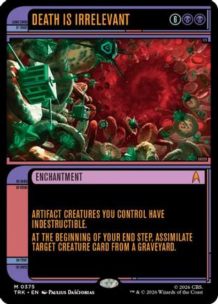 Death Is Irrelevant (Showcase) (TRK-375) - Star Trek