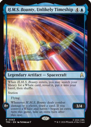 H.M.S. Bounty, Unlikely Timeship (TRK-063) - Star Trek