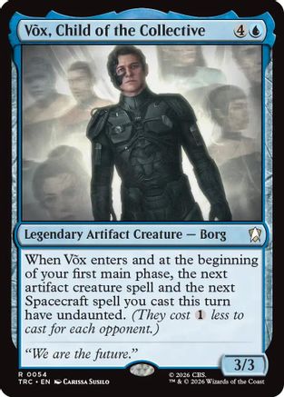 Vox, Child of the Collective (Surge Foil) (TRC-054) - Commander: Star Trek Foil
