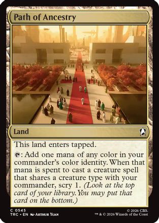 Path of Ancestry (TRC-545) - Commander: Star Trek