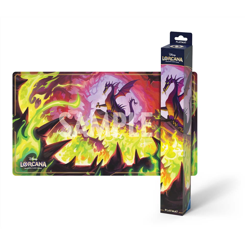 Disney Lorcana: S11 Winterspell Playmat - Dragonfire