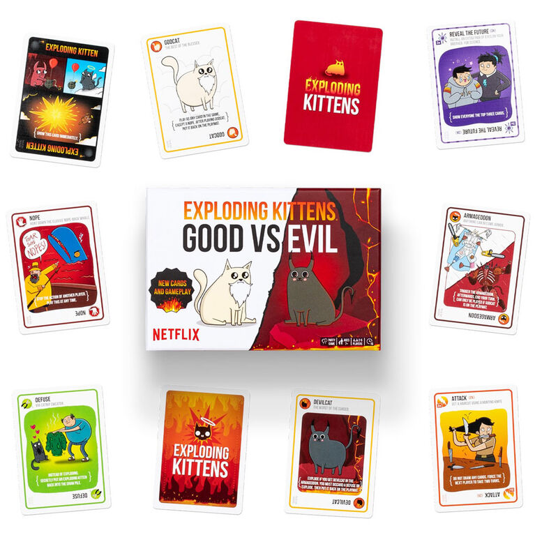 Exploding Kittens: Good vs Evil