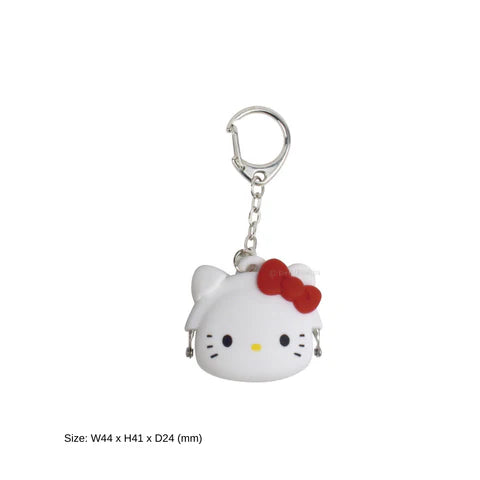 Hello Kitty: Mimi POCHI-Bit Hello Kitty White Keyring