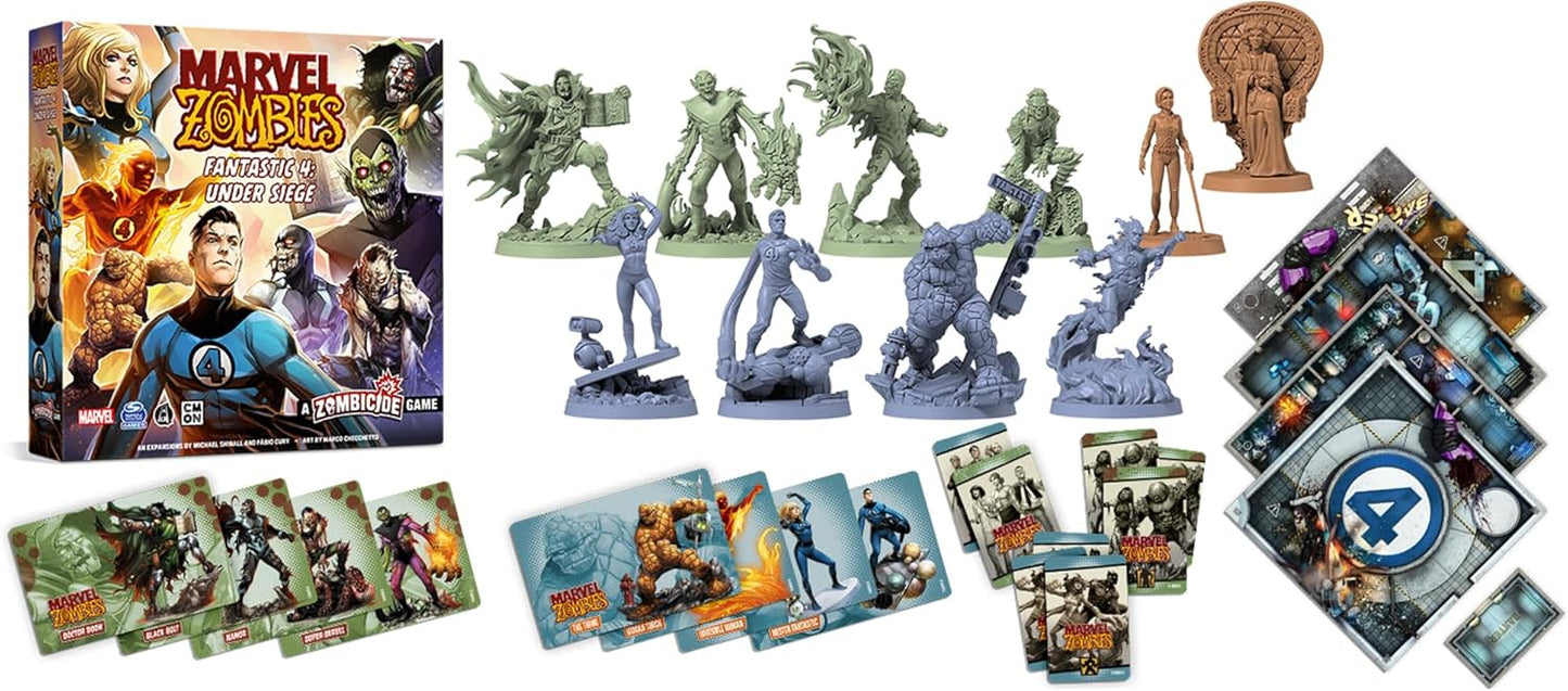 Marvel Zombies – A Zombicide Game: Fantastic 4 Under Siege (Expansion)