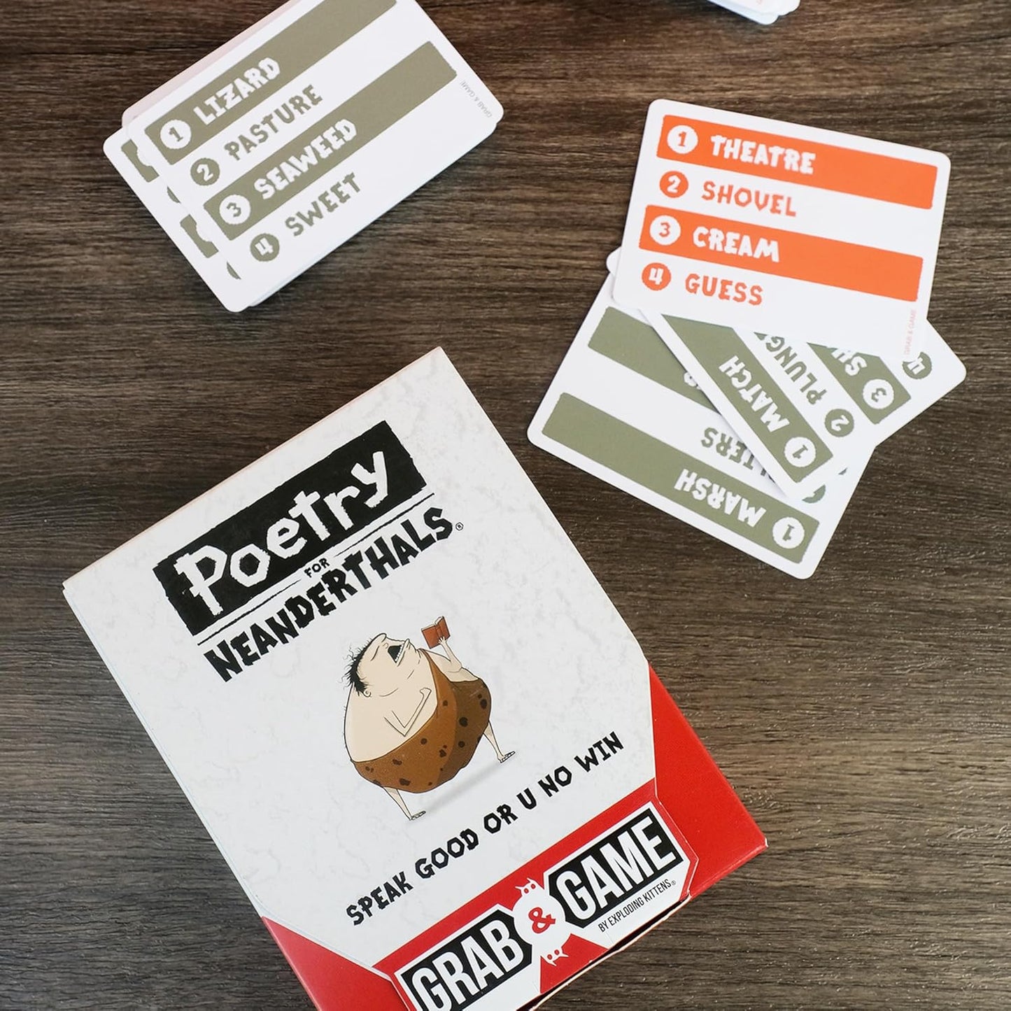 Grab & Game Poetry For Neanderthals