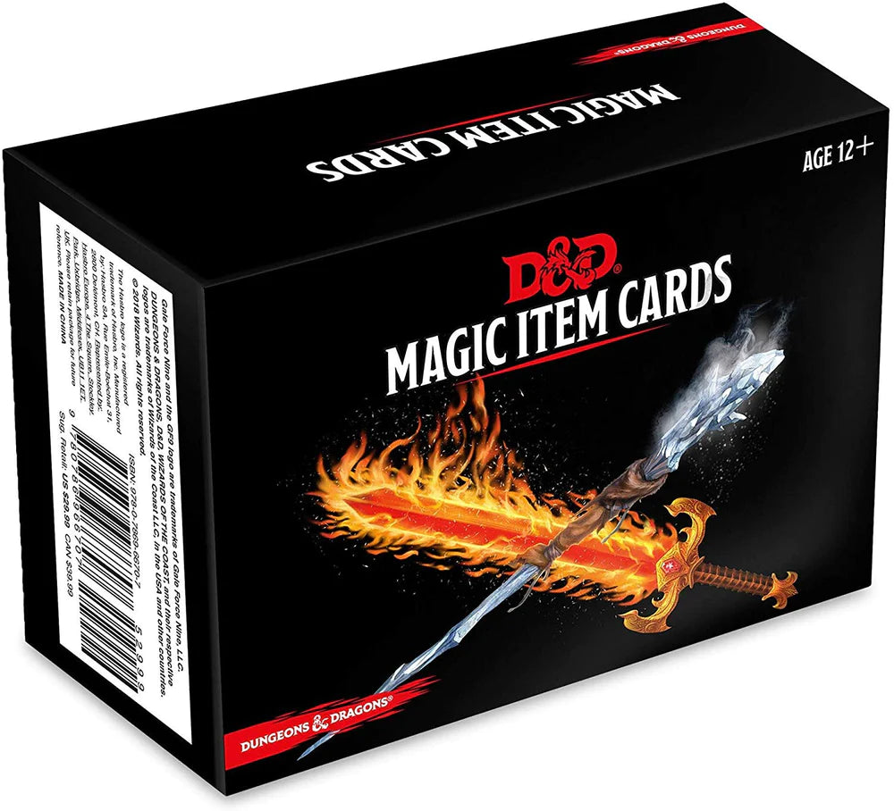 Dungeons & Dragons 5th Edition: Spellbook Cards Magic Item Deck