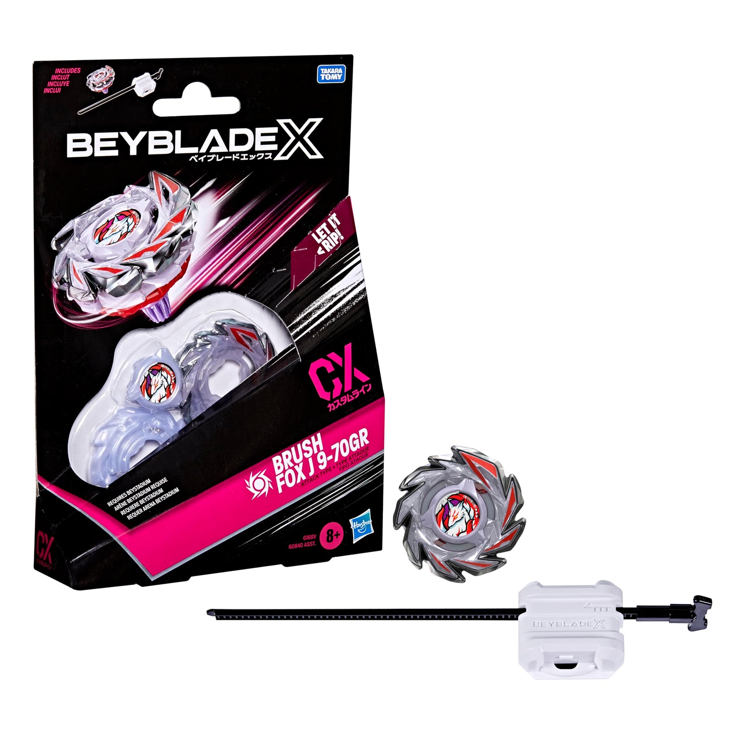 Beyblade X: Starter Pack 2.0 - Brush Fox J 9 70-GR