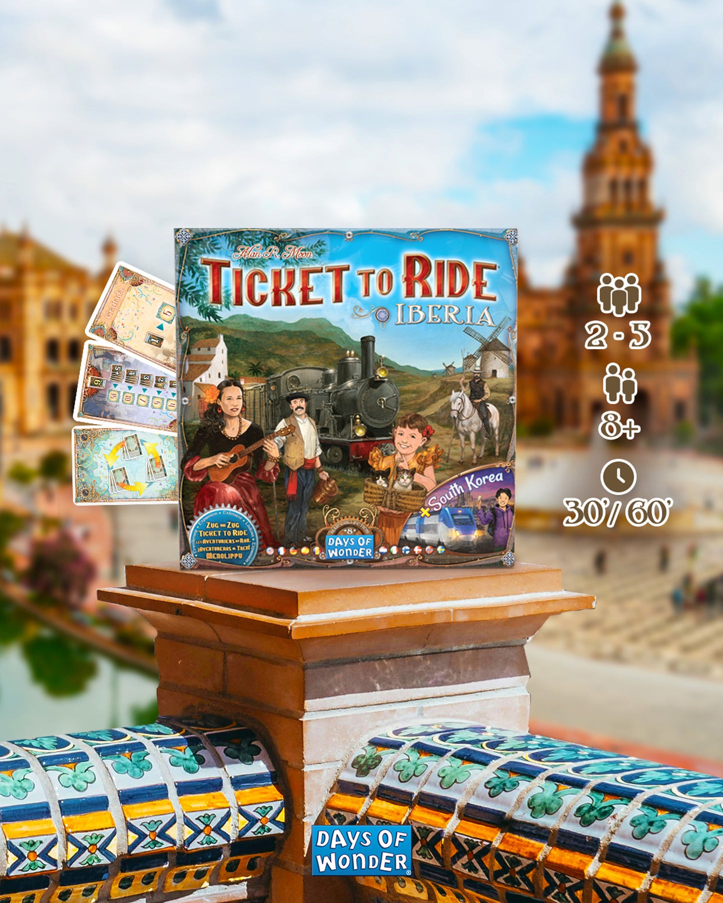Ticket to Ride: Map Collection Volume 8 Iberia & South Korea (Expansion)