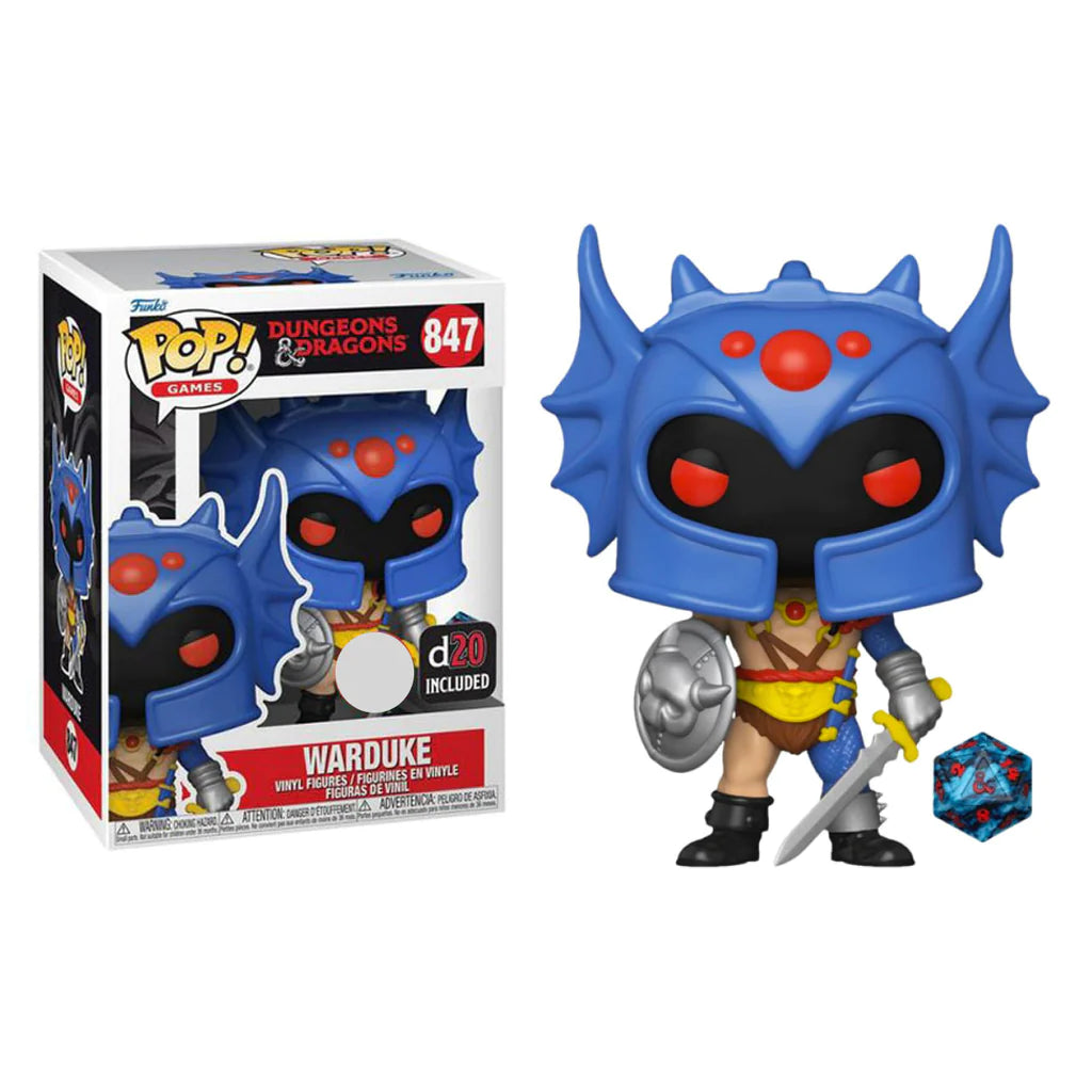 Funko: Dungeons & Dragons - Warduke with d20 847 Pop!