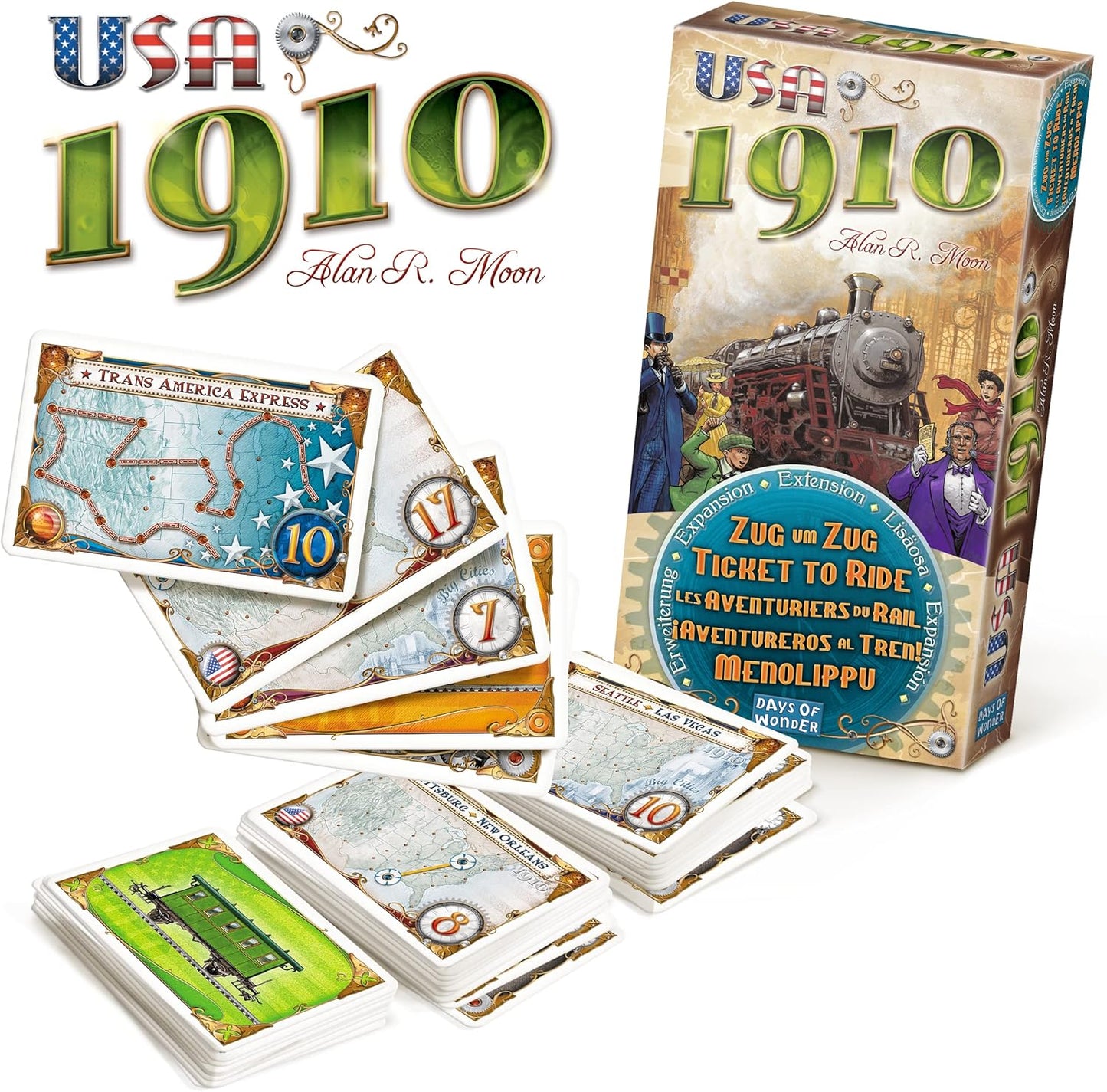Ticket to Ride: USA 1910 (Expansion)