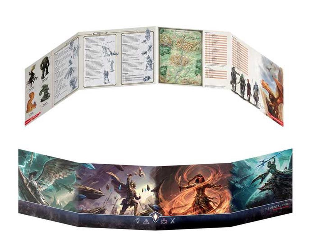 Dungeons & Dragons 5th Edition: Dungeon Masters Screen Temple of Elemental Evil