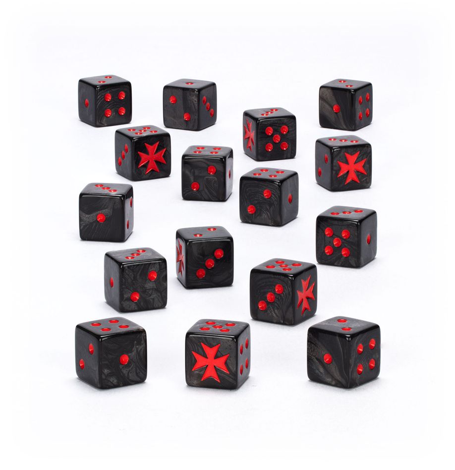 Warhammer 40000: Black Templars Dice