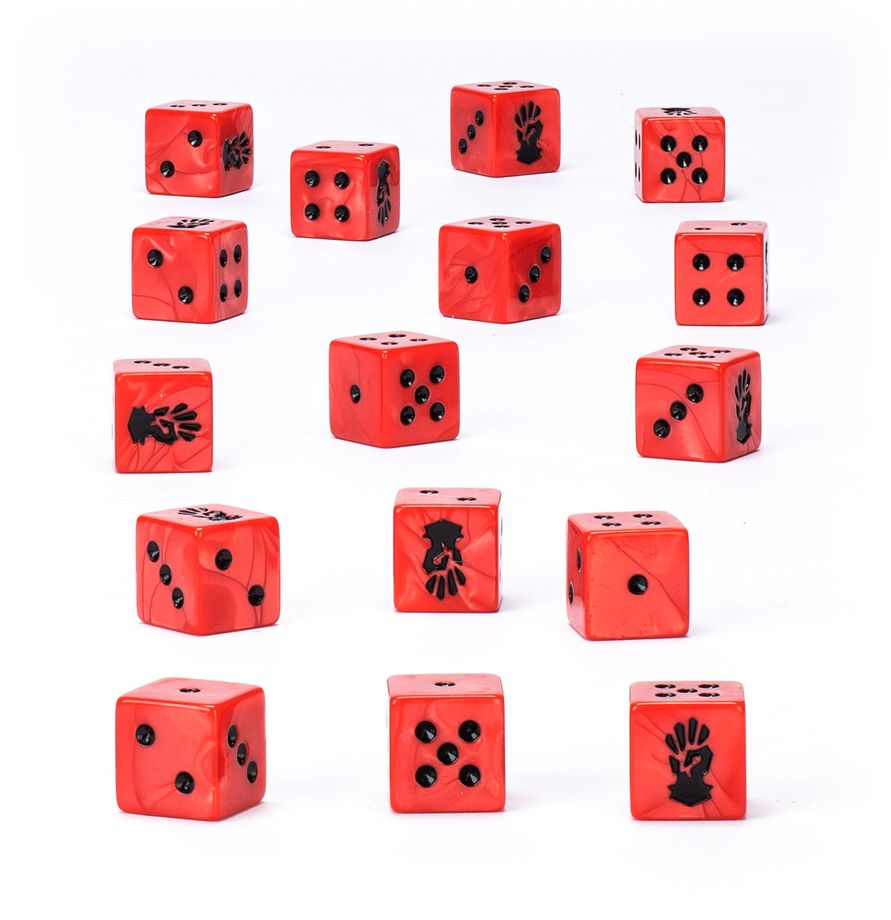 Warhammer 40000: Red Corsairs Dice