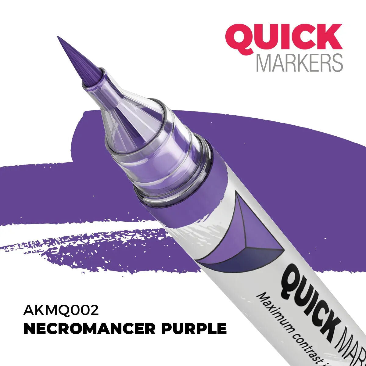 AK Interactive: Quick Markers - Necromancer Purple