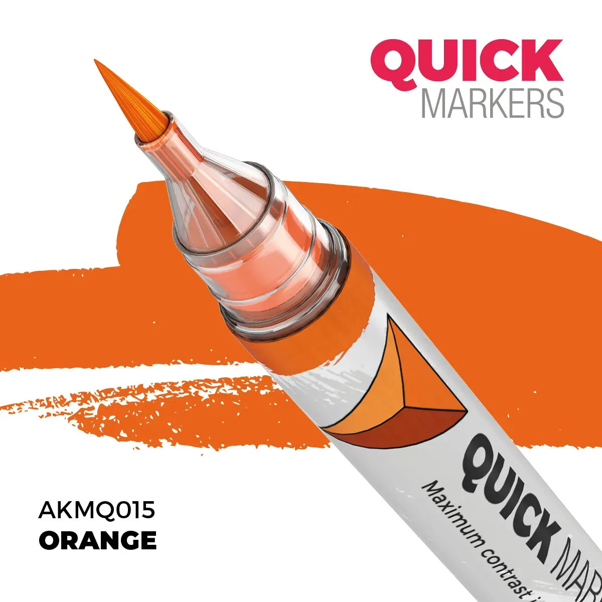 AK Interactive: Quick Markers - Orange