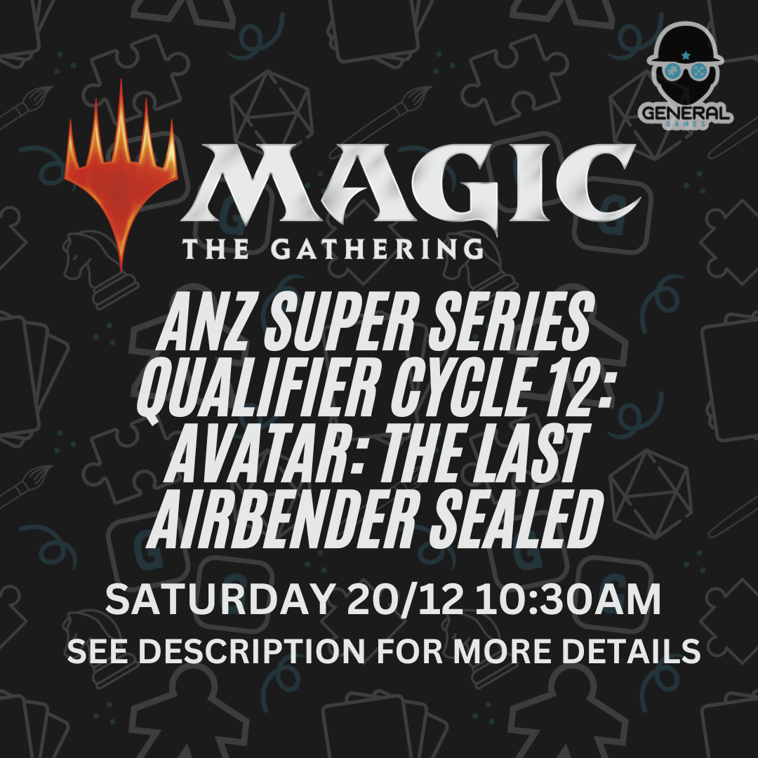 MtG - ANZ Super Series Qualifier Cycle 12: Avatar: The Last Airbender Sealed - Malvern