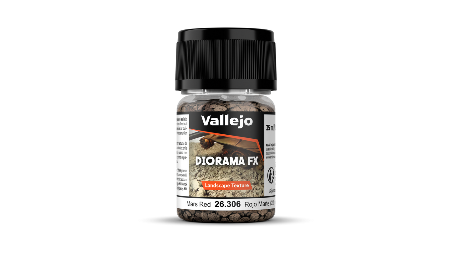 Vallejo: Diorama Effects - Landscape Textures Mars Red 35ml (2-5mm)